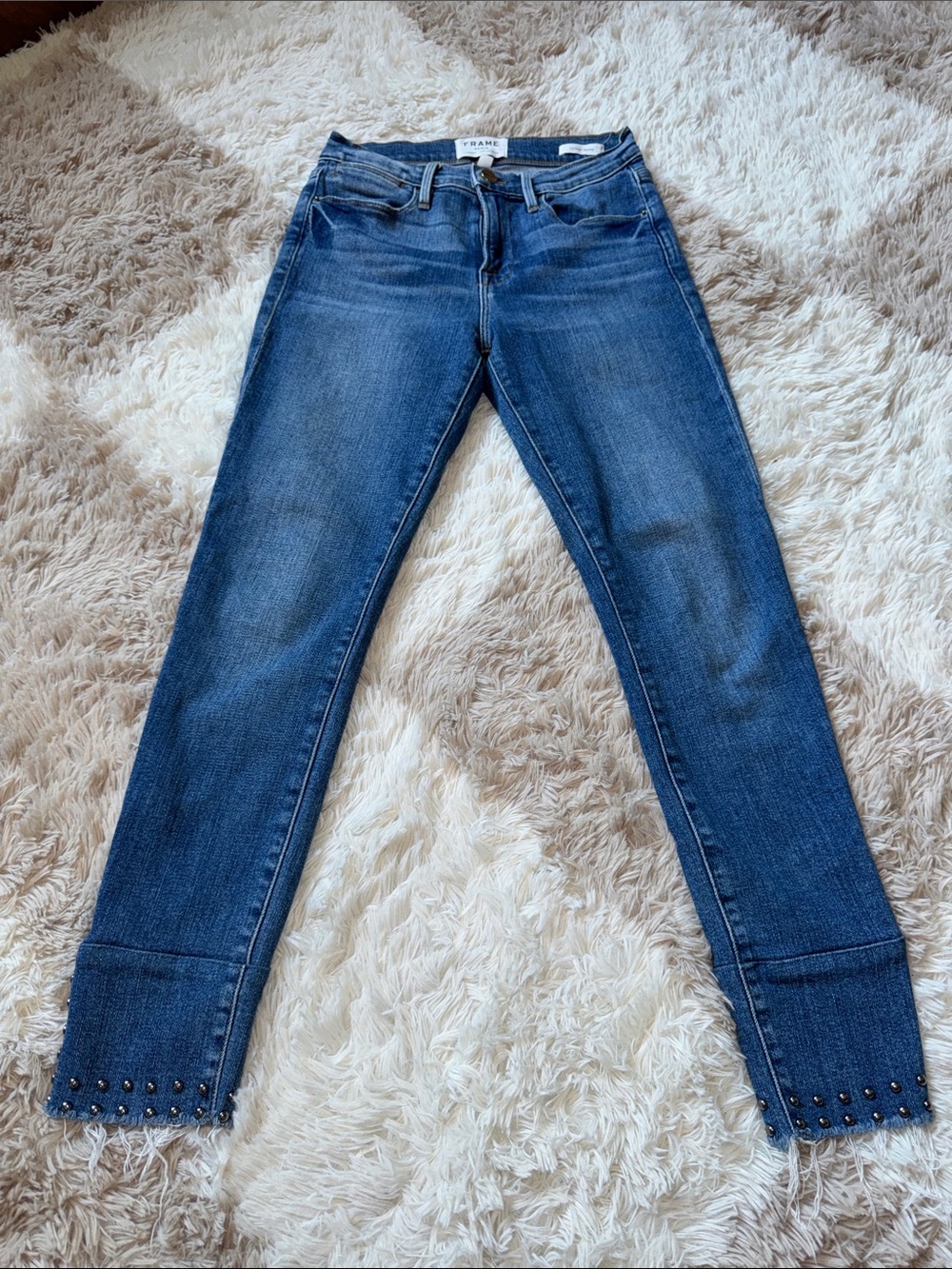 FRAME Le High Skinny Jeans